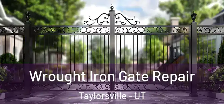  Wrought Iron Gate Repair Taylorsville - UT
